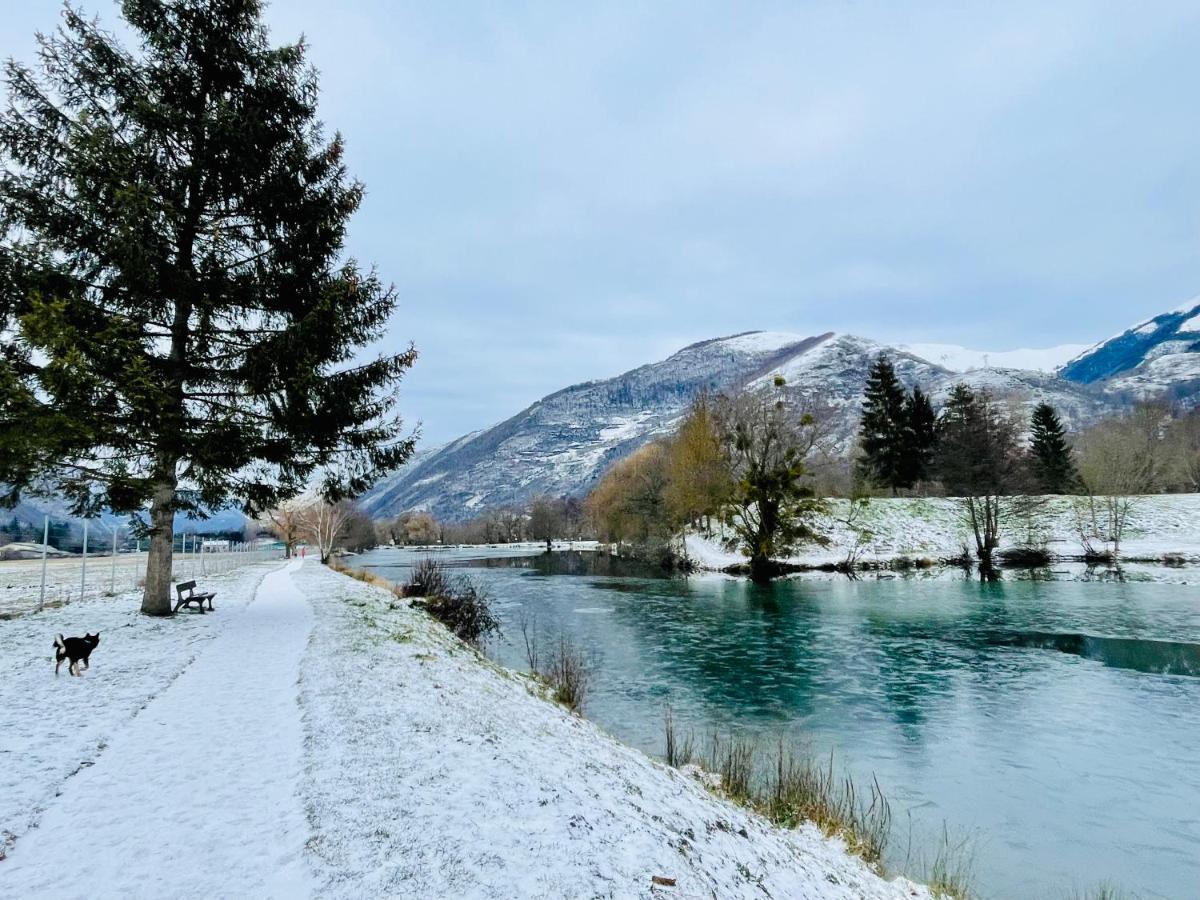 Duplex Du Pailhet, T3 Neuf, Vue Montagne, Parking, Navette Et 2 Velos A Disposition Gratuitement Bagnères-de-Luchon Exteriér fotografie