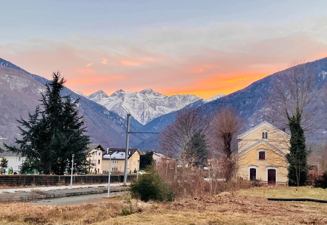 Duplex Du Pailhet, T3 Neuf, Vue Montagne, Parking, Navette Et 2 Velos A Disposition Gratuitement Bagnères-de-Luchon Exteriér fotografie