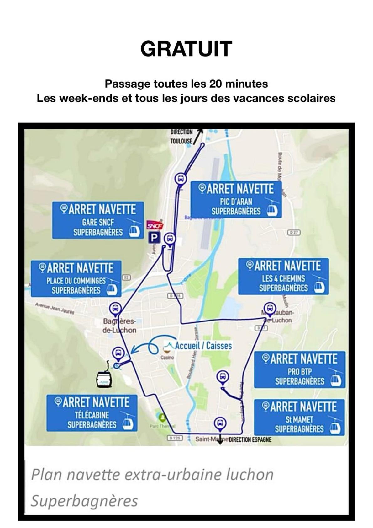 Duplex Du Pailhet, T3 Neuf, Vue Montagne, Parking, Navette Et 2 Velos A Disposition Gratuitement Bagnères-de-Luchon Exteriér fotografie